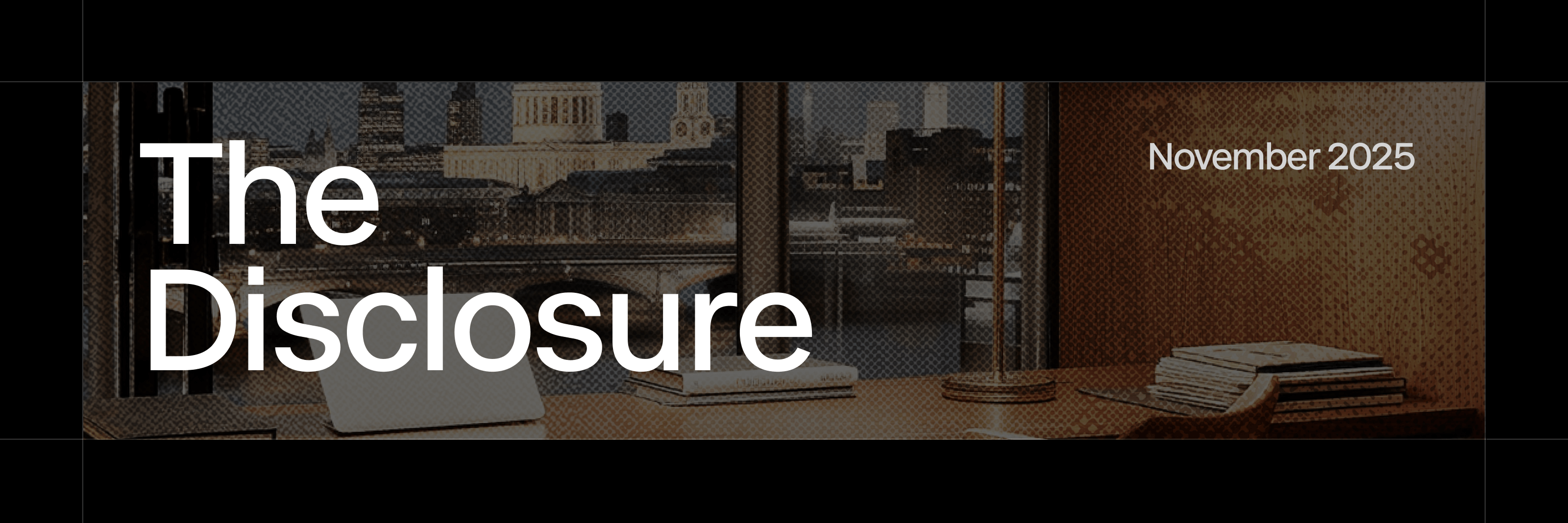 The Disclosure: November 2025 cover image